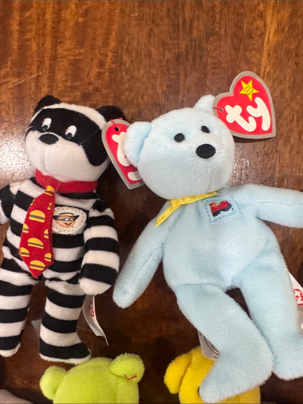 Lot of 12 McDonald’s 25th Anniversary of Happy Meals Teenie Beanie Babies - Picture 3 of 7